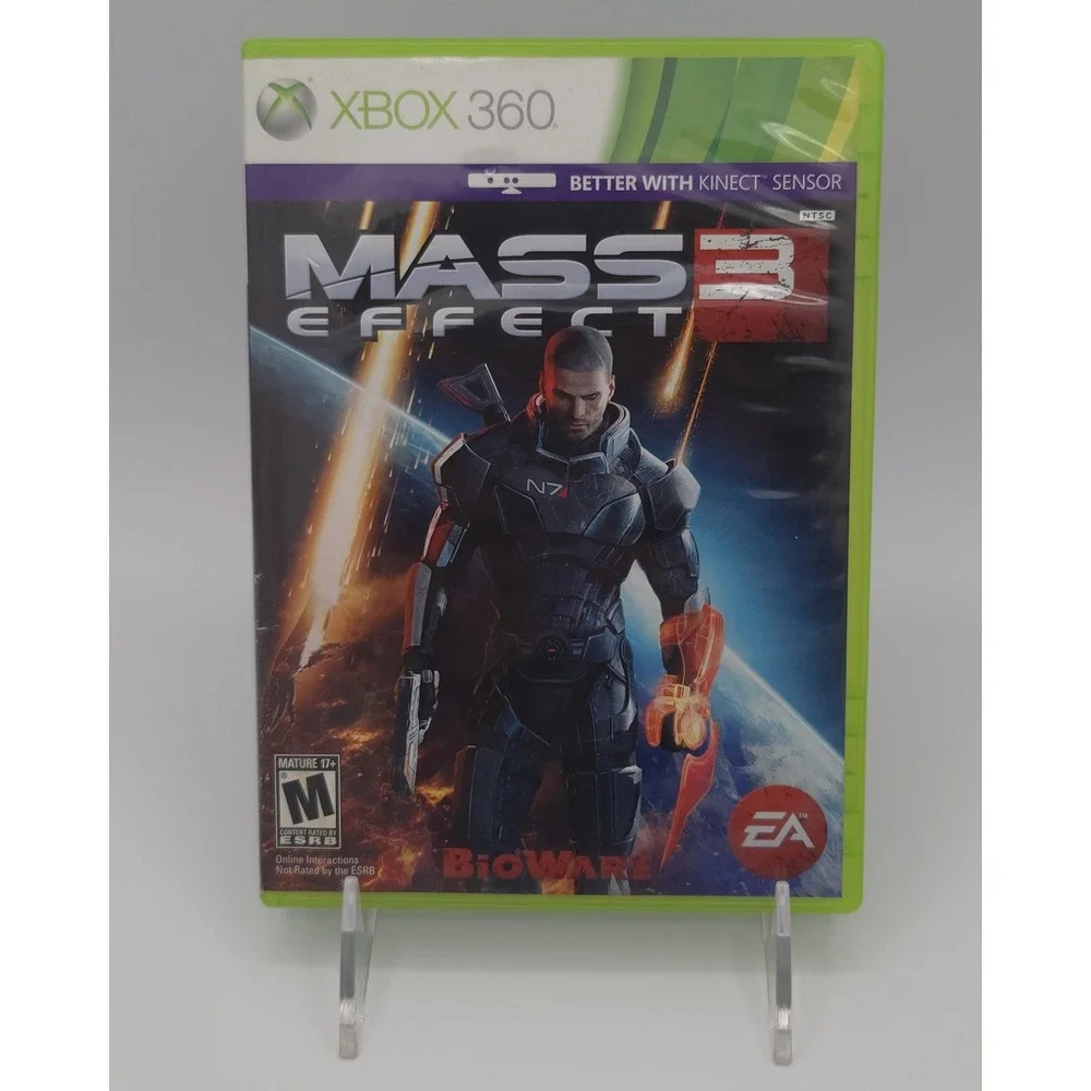 Mass Effect 3 - Xbox 360 - CIB w/ Inserts - 2-Disc - Tested